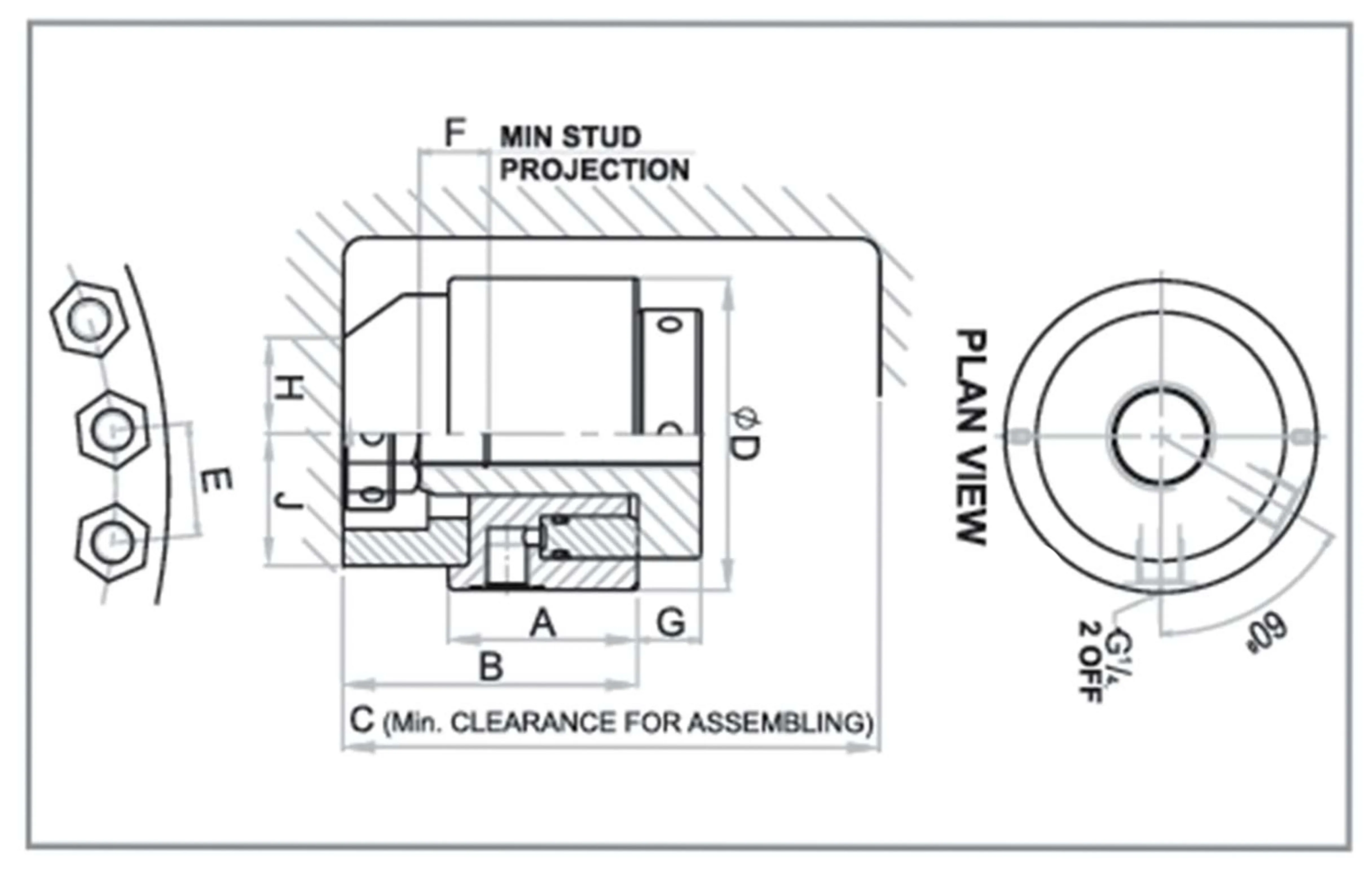Top Side Bolt Tensioners